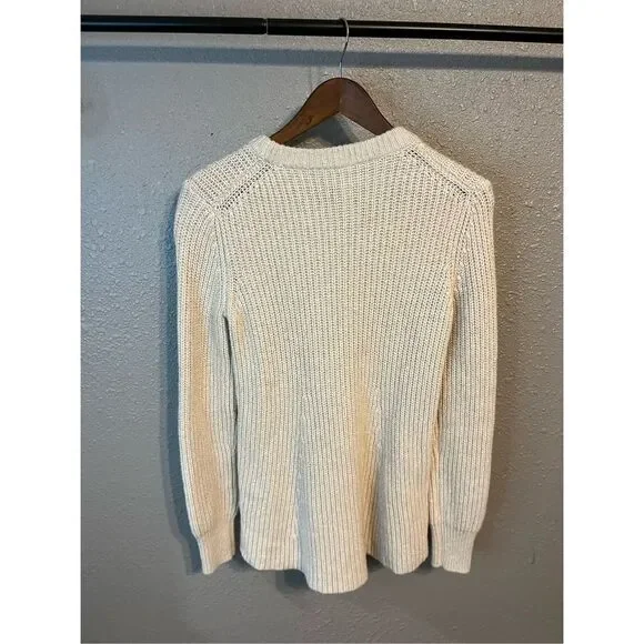Athleta Tan Wool Sweater Size Small - Picture 5 of 5